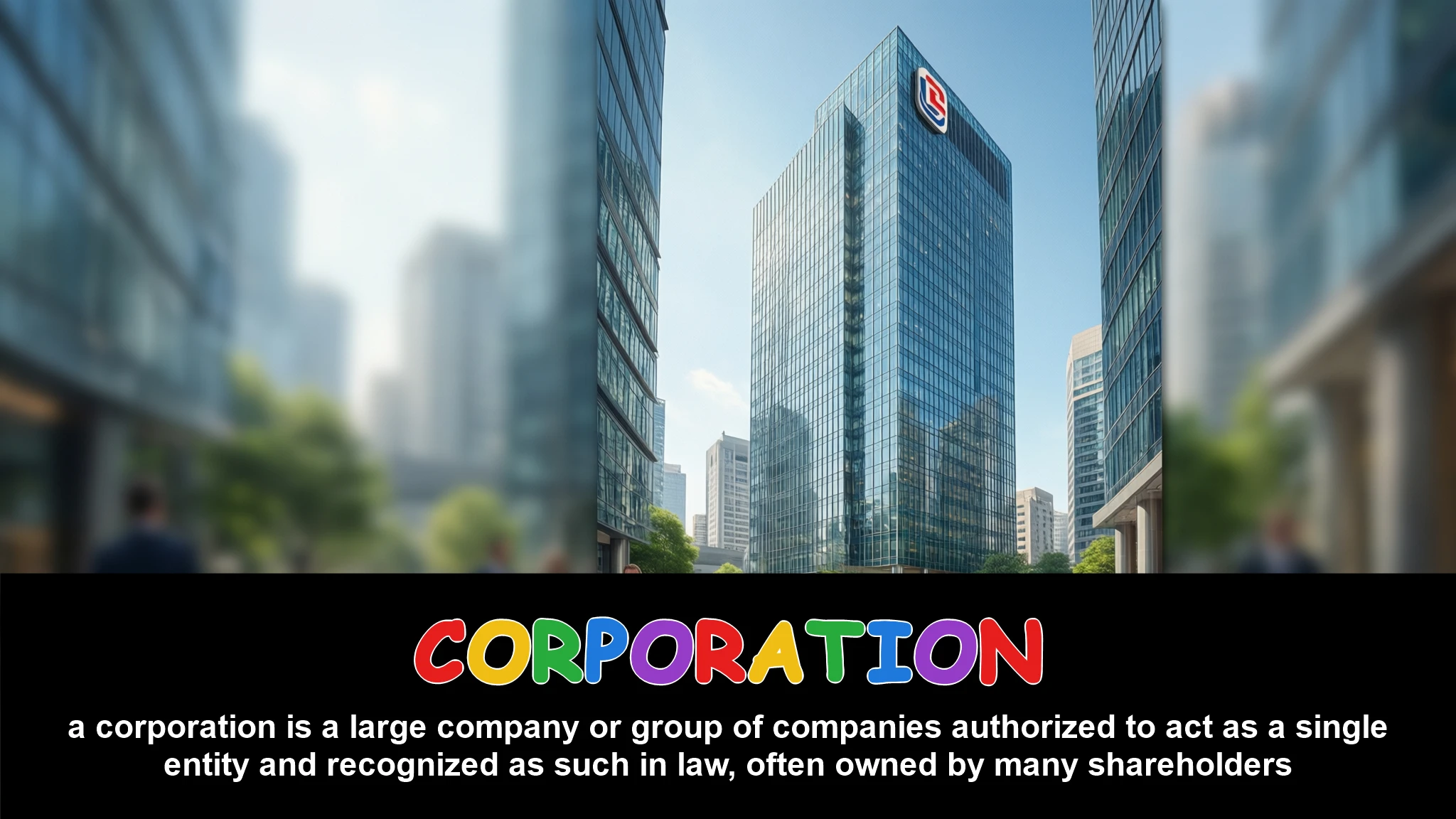 English Illustration for corporation